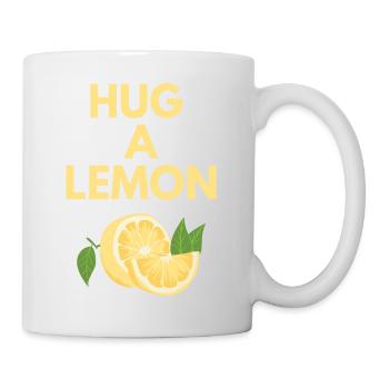 HUG A LEMON - Mug - white - Right