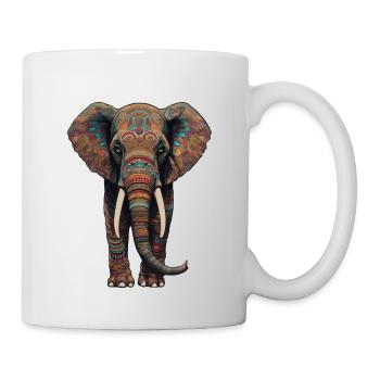 Majestic Elephant - Mug - white - Right