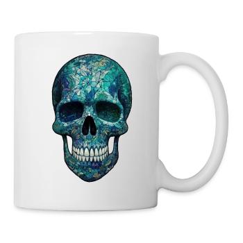 Azure Glass Skull - Mug - white - Right
