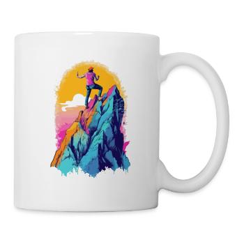 Eric hiking - Mug - white - Right