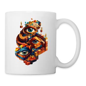 Eyeblocks - Mug - white - Right