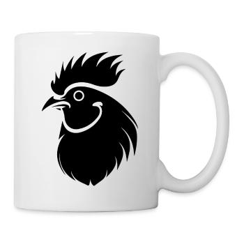 Chicken Chicken House Poultry Rooster Farm - Mug - white - Right
