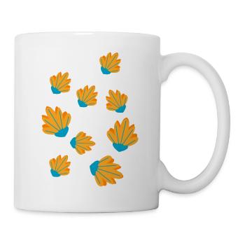 Flower Blume Pflanze - Tasse - Weiß - Rechts