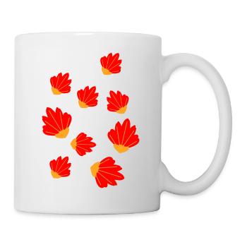 Flower Blume Pflanze - Tasse - Weiß - Rechts