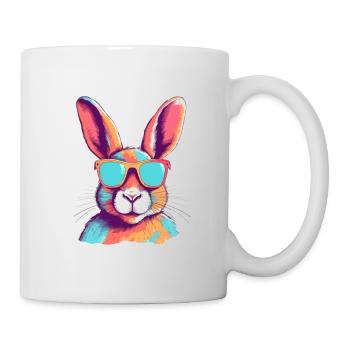 Greg the Bespectacled Bunny - Mug - white - Right