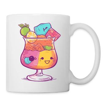 Cocktail kawaii 1 - Mug blanc - blanc - Droite
