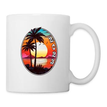 Vintage sun 2023 - Mug - white - Right