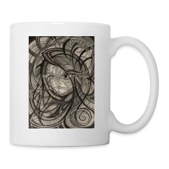 Graffiti Art - Tasse - Weiß - Rechts
