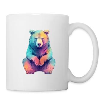 Beabea, der mürrische Bär - Tasse - Weiß - Rechts