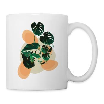 Monstera Flavour - Tasse - Weiß - Rechts