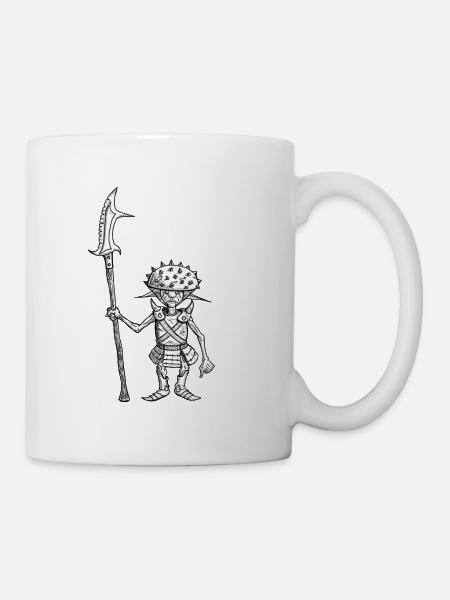 Depressed Goblin Guard - Mug - white