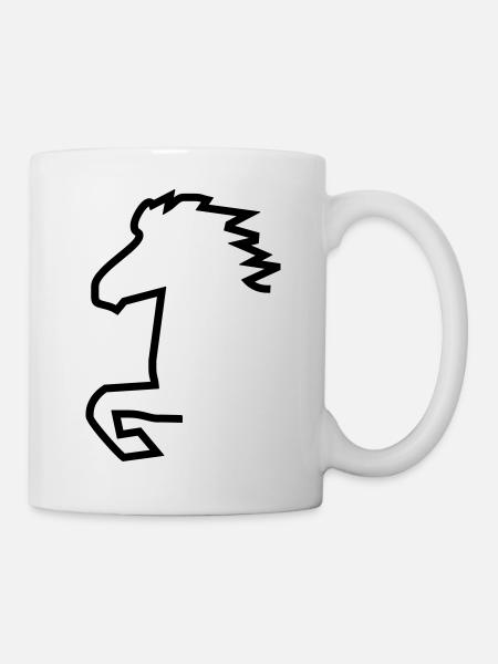 Islandpferd - Tasse - Weiß