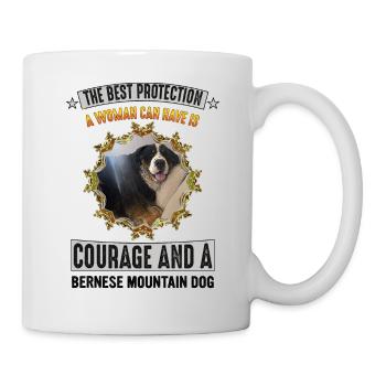 The best protection a woman can have - Mug - white - Right