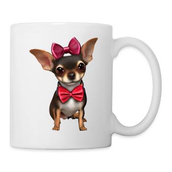 Chihuahua Dog Chihuahua Puppy Dog Owner Dogs - Mug - white - Right