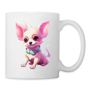 Cute Chihuahua Art - Mug - white - Right