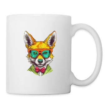 Axel, der Schakal - Tasse - Weiß - Rechts