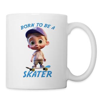 Born To Be A Skater (Boy) - Mug - white - Right