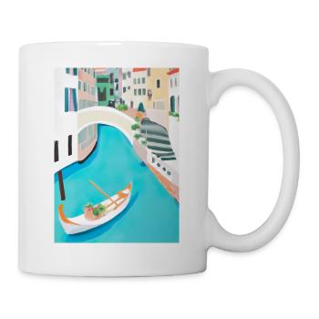 Venedig Italien - Tasse - Weiß - Rechts