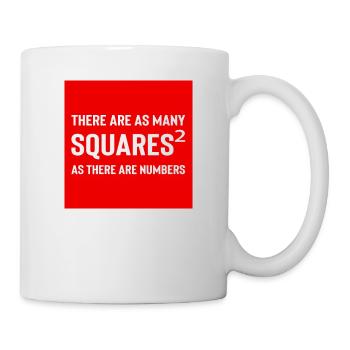 Square Streetwear: Fun & Clear Statement - Mug blanc - blanc - Droite