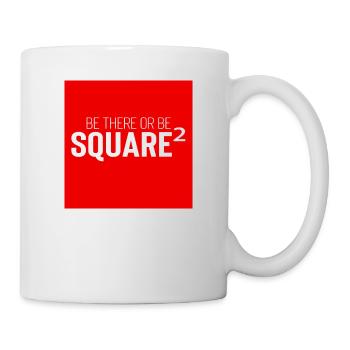 Square Streetwear: Fun & Clear Statement - Mug blanc - blanc - Droite