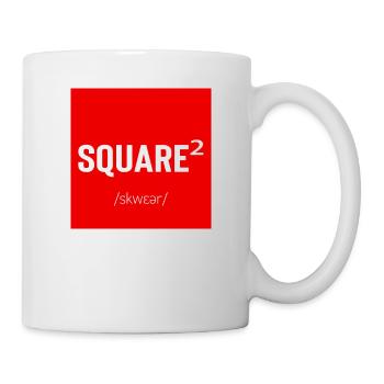 Square Streetwear: Fun & Clear Statement - Mug blanc - blanc - Droite