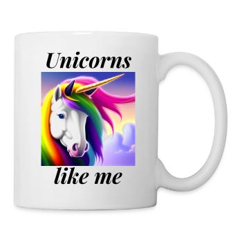 unicorns - Mug blanc - blanc - Droite