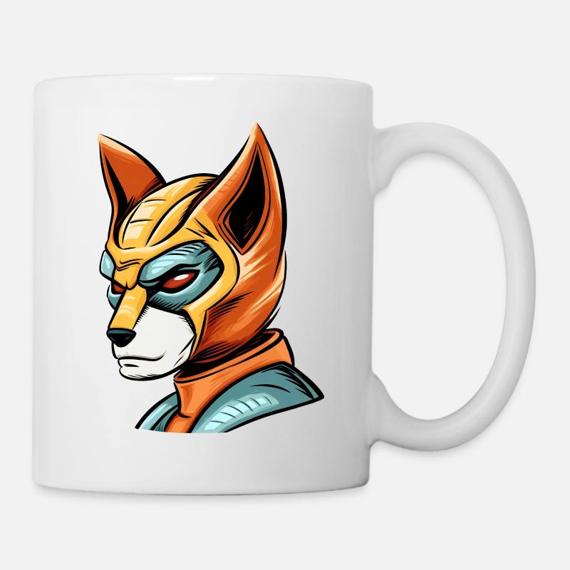 Superfuchs - Tasse - Weiß