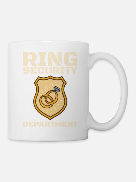 Abteilung Ringsicherheit - Tasse - Weiß