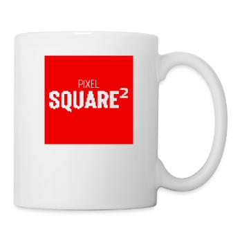 Square Streetwear: Fun & Clear Statement - Mug blanc - blanc - Droite