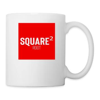 Square Streetwear: Fun & Clear Statement - Mug blanc - blanc - Droite