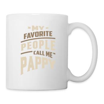 Lieblings-Papa - Tasse - Weiß - Rechts