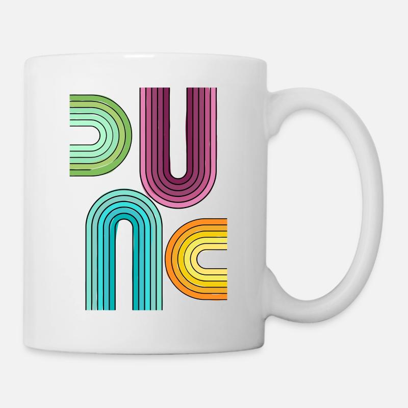 motif coloré - Mug blanc - blanc