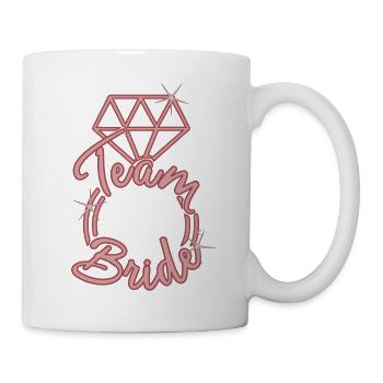 Épouse de l’équipe - Mug blanc - blanc - Droite