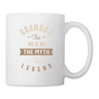 Großvater Der Mythos - Tasse - Weiß - Rechts