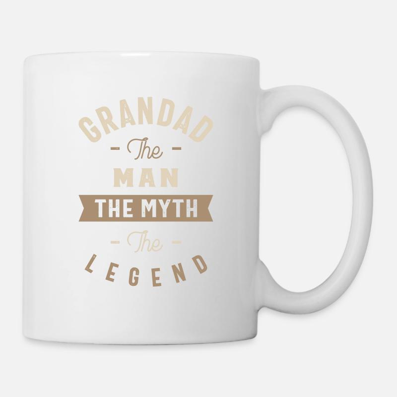 Grandad The Myth - Mug - white
