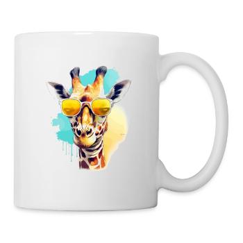 Mani la girafe - Mug blanc - blanc - Droite