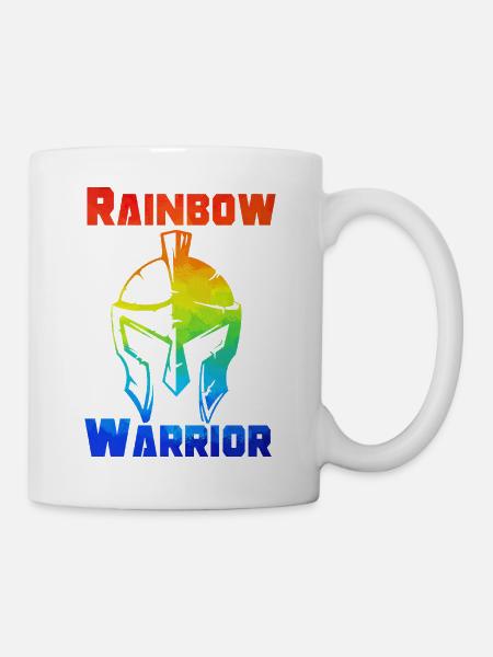 Rainbow Warrior - Tasse - Weiß