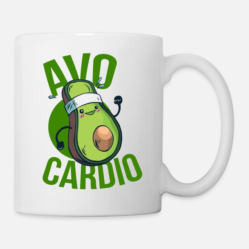 Avocardio - Mug blanc - blanc