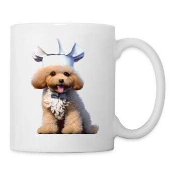 Caniche Chien Amour Chien Propriétaire Caniche Chiot Chien Chiot Chiot - Mug blanc - blanc - Droite