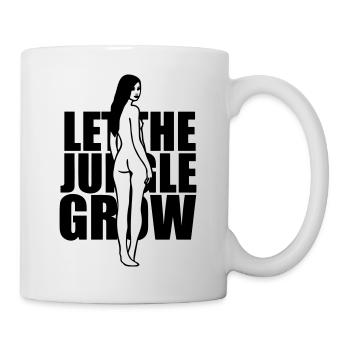 Let the Jungle Grow - Tasse - Weiß - Rechts