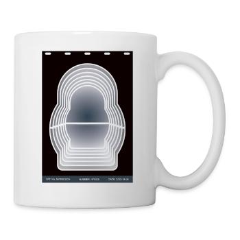 Radiographie de Matryoshka - Mug blanc - blanc - Droite