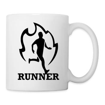 Triathlon Natation Vélo Course Marathon - Mug blanc - blanc - Droite