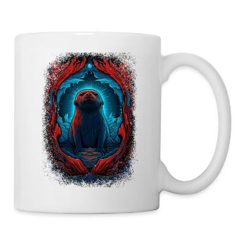 Joke Animal Pet Animal Print Animal Seal (Animal) - Mug - white - Right