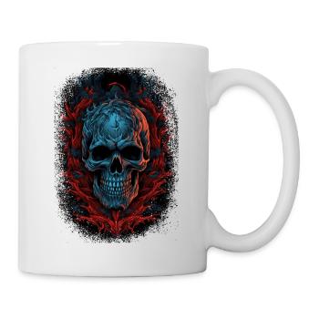 Idée cadeau coeur Bday Skateboard Fun Skater - Mug blanc - blanc - Droite