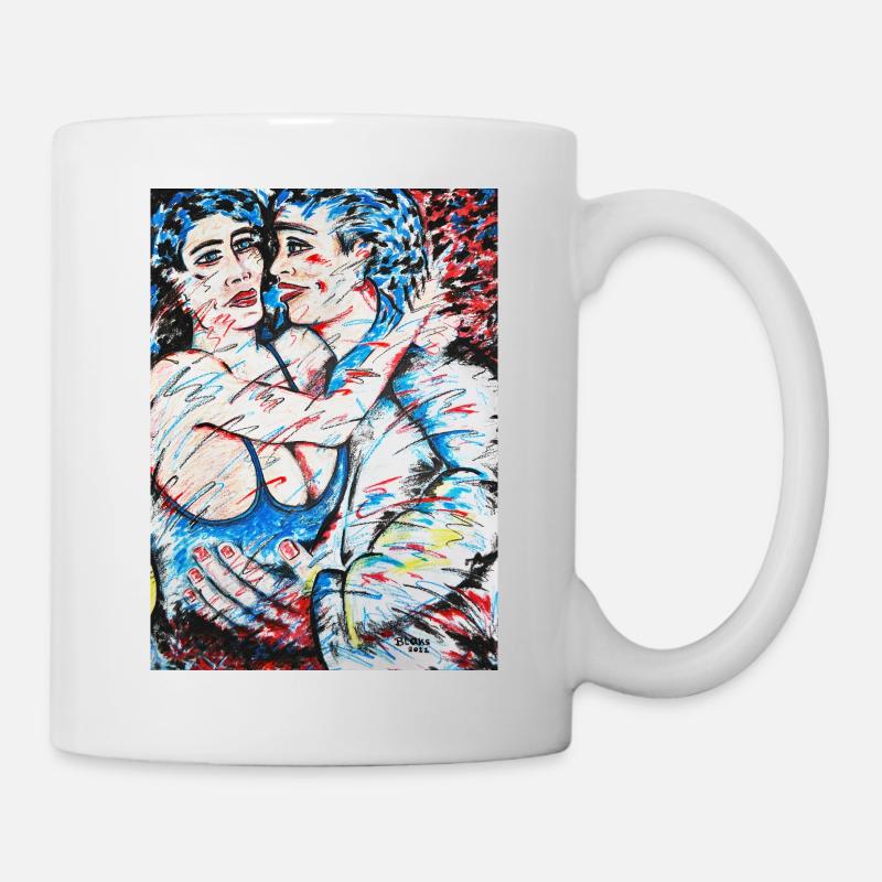 Escort Girl - Mug - white