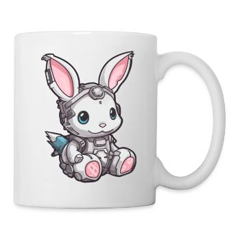 Cyber Bunny 1 - Tasse - Weiß - Rechts