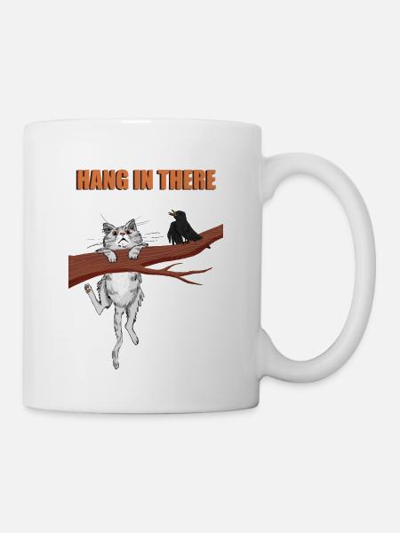 Accrochez-vous 03 - Mug blanc - blanc
