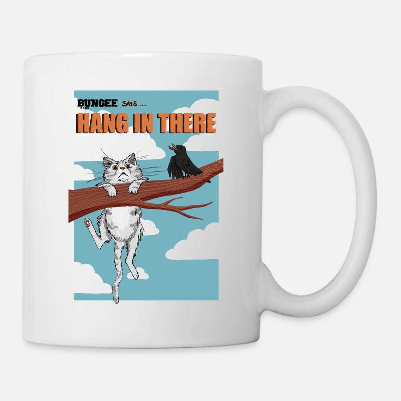 Hang in there 08 - Tasse - Weiß