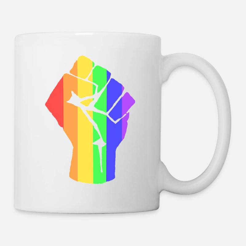 PRIDE POWER LGBTQ+ - Mug - white