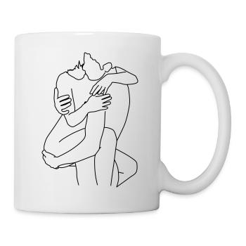 paar 2 - Tasse - Weiß - Rechts